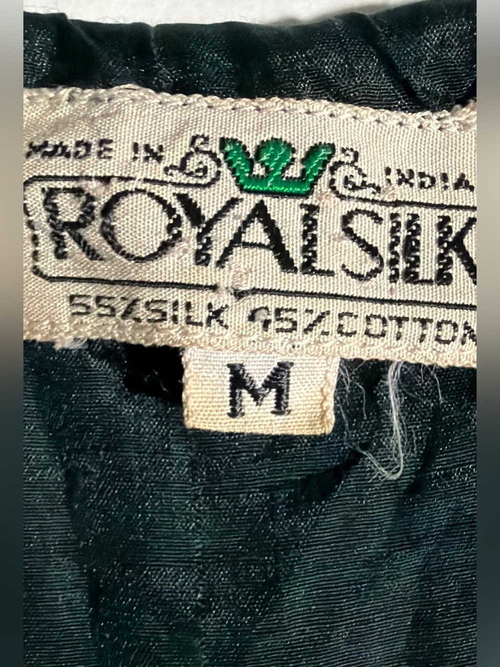 Royal Silk Buffalo Check Sleeveless Dress - Picture 4 of 4